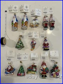 13 Christopher Radko Ornaments / little gems Collection