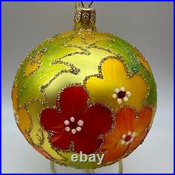 1991 Christopher Radko Florentine 4 Ball Ornament 91-087-0