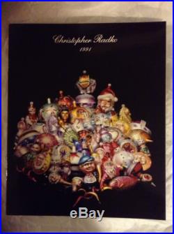 1991 Christopher Radko Ornament Catalog