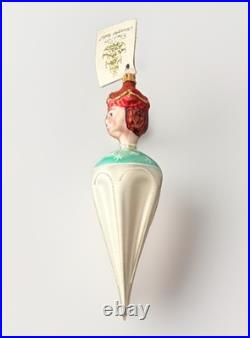 1991 Christopher Radko Prince Umbrella Hand Painted Glass Christmas Ornament 1991 Christopher Radko Prince Umbrella Hand Painted Glass Christmas Ornament
