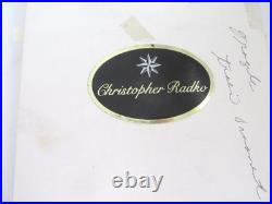 1993 Christopher Radko CHRISTMAS EXPRESS Train Glass Garland 72 Original Box