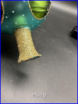 1993 Christopher Radko Crescent Moon Finial 14 93-397-0