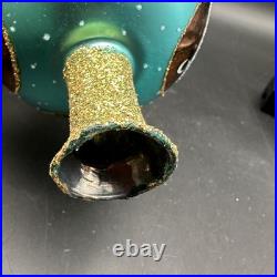 1993 Christopher Radko Crescent Moon Finial 14 93-397-0