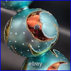 1993 Christopher Radko Crescent Moon Finial 14 93-397-0