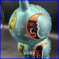 1993 Christopher Radko Crescent Moon Finial 14 93-397-0