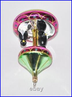 1994 Christopher Radko Tuxedo Carousel Penguin Ornament Rare 94-245-0