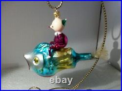 1994 Christopher Radko over the waves ornament