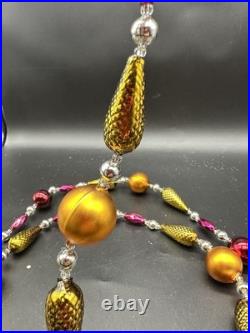 1996 Christopher Radko Forest Cheer Garland 96-220-0