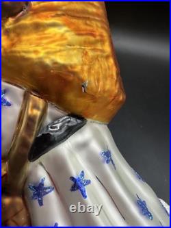 1997 Christopher Radko Londonberry Santa 7.5 Ornament 326 OF 500 WHITE COAT