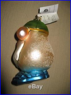 1997 Christopher Radko Mr. Potato Head Glass Ornament