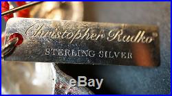 1997 Christopher Radko Regal Reindeer Sterling Silver LTD ED Ornament pendant