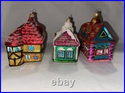 1997 Christopher Radko Sugar Hill Limited Edition # 921/10,000 Ornaments MINT 1997 Christopher Radko Sugar Hill Limited Edition # 921/10,000 Ornaments MINT