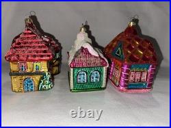 1997 Christopher Radko Sugar Hill Limited Edition # 921/10,000 Ornaments MINT 1997 Christopher Radko Sugar Hill Limited Edition # 921/10,000 Ornaments MINT