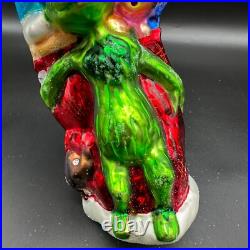 1997 Christopher Radko The Grinch And The Whoz Its 7 Ornament Christmas