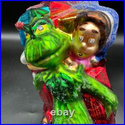1997 Christopher Radko The Grinch And The Whoz Its 7 Ornament Christmas