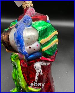 1997 Christopher Radko The Grinch And The Whoz Its 7 Ornament Christmas