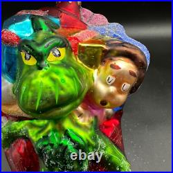 1997 Christopher Radko The Grinch And The Whoz Its 7 Ornament Christmas