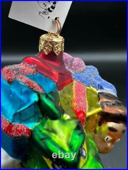 1997 Christopher Radko The Grinch And The Whoz Its 7 Ornament Christmas