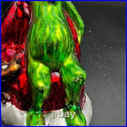 1997 Christopher Radko The Grinch And The Whoz Its 7 Ornament Christmas