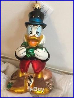 1997 Scrooge McDuck Christopher Radko Limited Edition Ornament