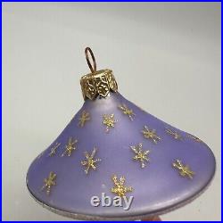 1998 Christopher Radko Elroy's Toy 4 Ornament Purple Lavender