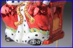 1999 Christopher Radko Old King Cole Glass Christmas Ornament 6