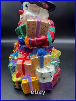1999 Christopher Radko With Gifts For All 9.5 Ornament 99-490-0