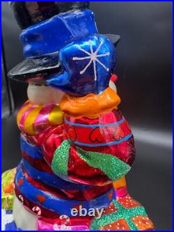 1999 Christopher Radko With Gifts For All 9.5 Ornament 99-490-0