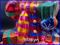 1999 Christopher Radko With Gifts For All 9.5 Ornament 99-490-0 1999 Christopher Radko With Gifts For All 9.5 Ornament 99-490-0