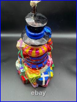 1999 Christopher Radko With Gifts For All 9.5 Ornament 99-490-0 1999 Christopher Radko With Gifts For All 9.5 Ornament 99-490-0