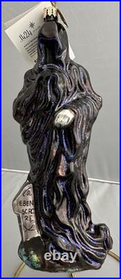 2001 Christopher Radko A Christmas Carol Ghost Of Christmas Future Ornament Le