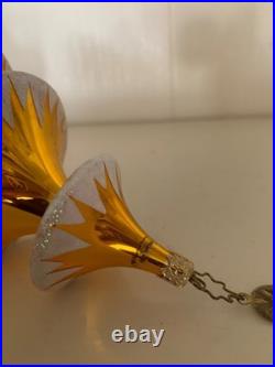 2001 Christopher Radko Gracefull Evergreens 5.5 gold