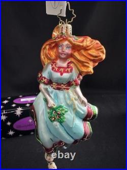 2002 Christopher Radko A Christmas Carol Spirit Of Christmas Past Ornament Le