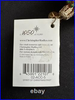 2002 Christopher Radko A Christmas Carol Spirit Of Christmas Past Ornament Le 2002 Christopher Radko A Christmas Carol Spirit Of Christmas Past Ornament Le