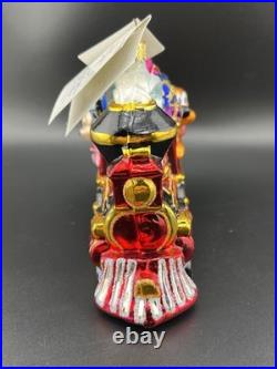 2002 Christopher Radko Disney Conductor Mickey 4.5 Ornament Nwt