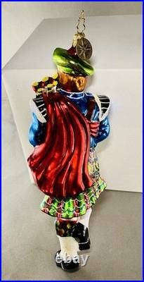 2003 Christopher Radko Highland Eleven Bagpiper 7 Ornament 12 Days Christmas