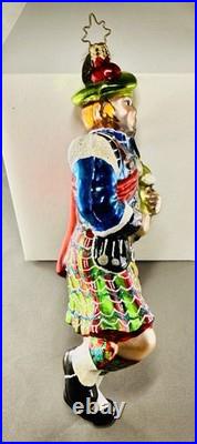 2003 Christopher Radko Highland Eleven Bagpiper 7 Ornament 12 Days Christmas