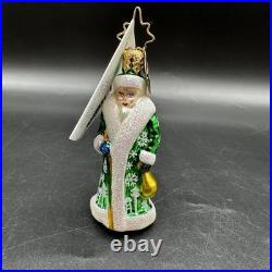 2003 Christopher Radko Siberian Snow Nick Russian Santa Set 1010936 3