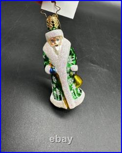 2003 Christopher Radko Siberian Snow Nick Russian Santa Set 1010936 3