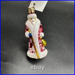 2003 Christopher Radko Siberian Snow Nick Russian Santa Set 1010936 3