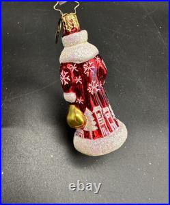 2003 Christopher Radko Siberian Snow Nick Russian Santa Set 1010936 3
