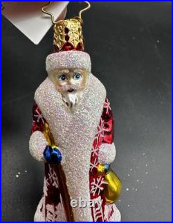 2003 Christopher Radko Siberian Snow Nick Russian Santa Set 1010936 3