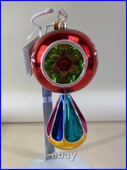 2004 Christopher Radko Rare Dilly Dazzle Reflector Ornament #1011403 RARE DS51