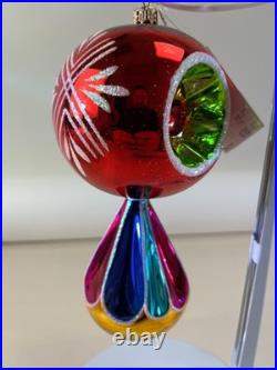 2004 Christopher Radko Rare Dilly Dazzle Reflector Ornament #1011403 RARE DS51