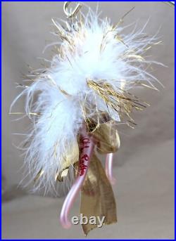 2004 Christopher Radko Signed, Dart With Destiny 1011945 7 Glass Ornament 20th