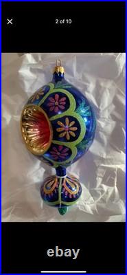 23 Vintage Christopher Radko Ornaments +1 Adler & 2 Spode