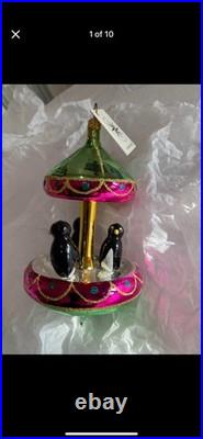 23 Vintage Christopher Radko Ornaments +1 Adler & 2 Spode