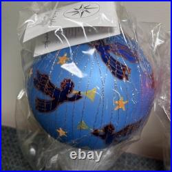 3 Radko Angelic Assent Hot Air Balloon Red Blue White 8 Ornament 99-012-0 RARE