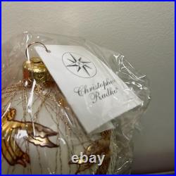 3 Radko Angelic Assent Hot Air Balloon Red Blue White 8 Ornament 99-012-0 RARE