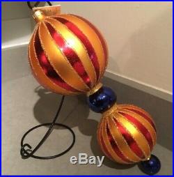 Authentic, Vintage Christopher Radko Grand Circus Jumbo Ball Drop Ornament